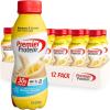 Premier Protein Shake Bananas & Cream and Peaches & Cream 30g Protein 1g Sugar 24 Vitamins Minerals Nutrients Immune Health Support 138 Fl Oz 24 Pack