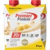Premier Protein, 30g Shakes Bananas and Cream, 44 Fl Oz, Pack of 4