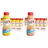 Premier Protein Shake Bananas & Cream and Peaches & Cream 30g Protein 1g Sugar 24 Vitamins Minerals Nutrients Immune Health Support 138 Fl Oz 24 Pack