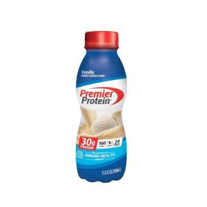Premier Protein 30g Protein Shake, Vanilla, 30g Protein, 1g Sugar, 24 Vitamins & Minerals, Nutrients to Support Immune Health, 11.5 fl oz(11.5 Fl Oz (Pack of 1))