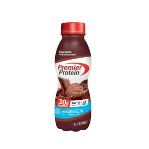 Premier Protein Shake, Chocolate, 30g Protein, 1g Sugar, 24 Vitamins & Minerals, Nutrients to Support Immune Health, 11.5 fl oz(11.5 Fl Oz (Pack of 1))