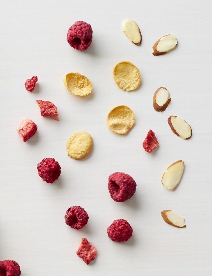 image:imagePremier Protein Mixed Berry Almond cereal high protein cereal protein rich breakfast or snack made with real berries and almonds 30 Ounce 1 CountMixed Berry