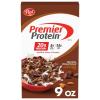 Post Premier Protein Chocolate Almond Cereal, Chocolatey Protein Cereal Flakes with Sliced Almonds, Contains 20g of Protein Per Serving, 30 OZ Box(Chocolate)
