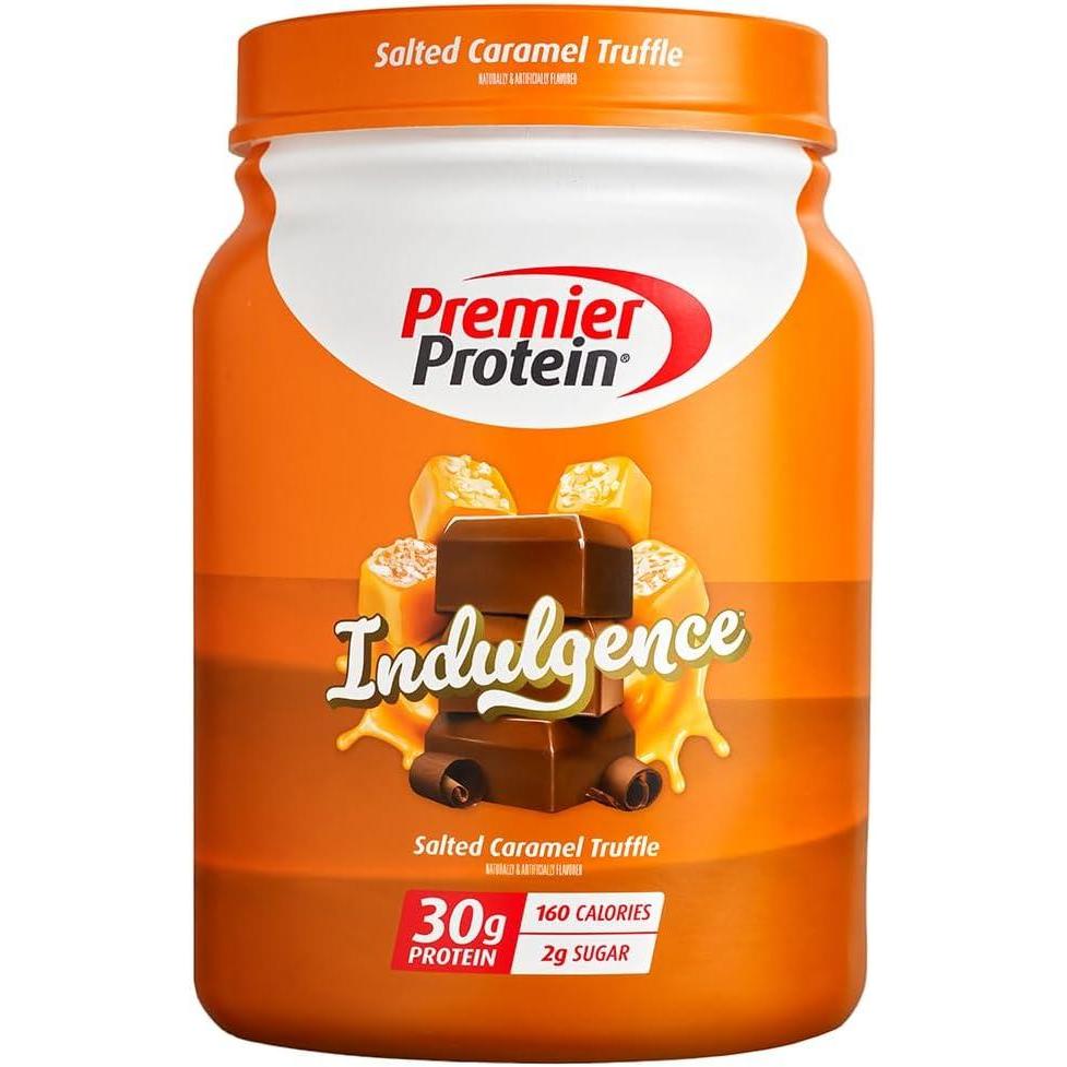 image:imagePremier Protein Powder Strawberry Milkshake 30g Protein No Added Sugar 100 Whey Protein Keto Friendly Soy amp Gluten Free 245 oz 17 ServingsSalted Caramel Truffle