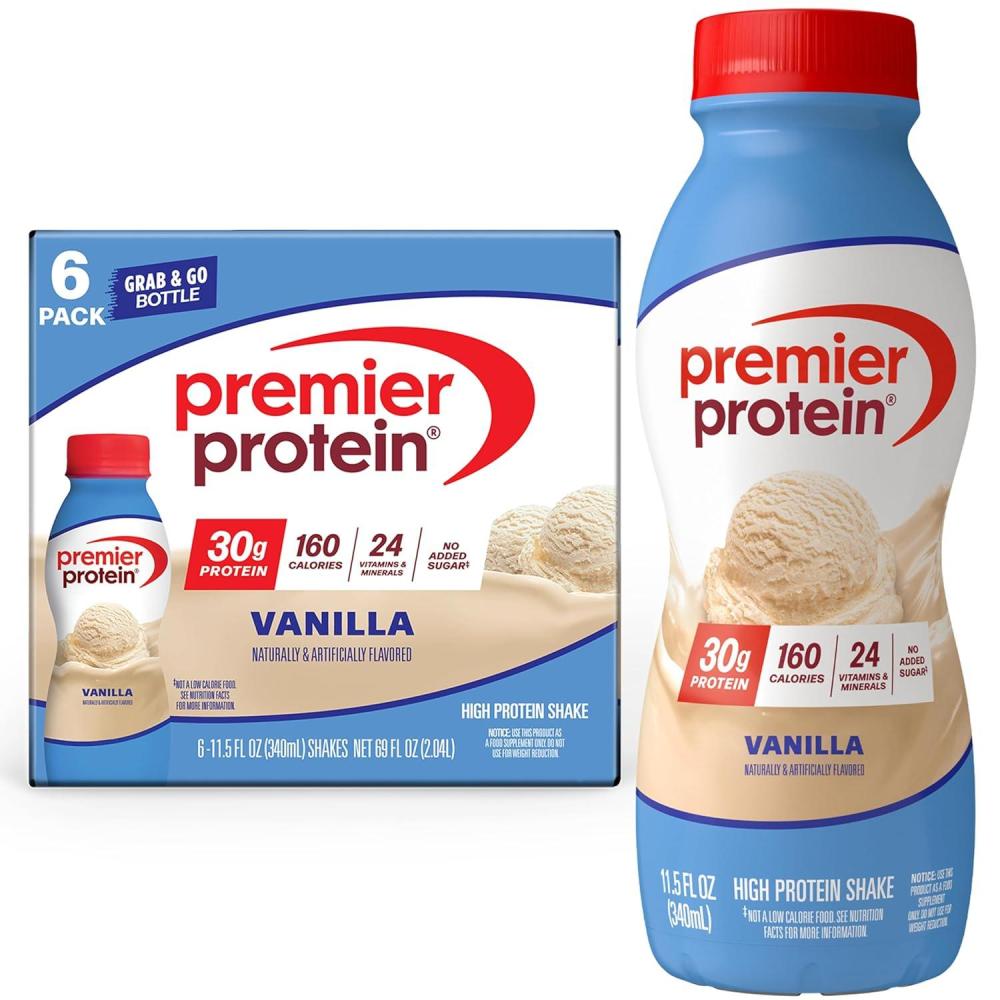 image:imagePremier Protein Shake LIMITED EDITION Orange Cream Swirl 30g Protein No Added Sugar 24 Vitamins amp Minerals to Support Immune Health 115 fl oz 12 PackVanilla