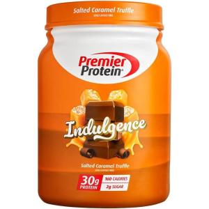 Premier Protein Powder, Strawberry Milkshake, 30g Protein, No Added Sugar, 100% Whey Protein, Keto Friendly, Soy & Gluten Free, 24.5 oz (17 Servings)(Salted Caramel Truffle)