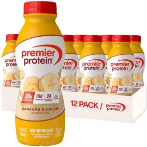 Premier Protein Shake, LIMITED EDITION Orange Cream Swirl, 30g Protein, No Added Sugar, 24 Vitamins & Minerals to Support Immune Health, 11.5 fl oz, 12 Pack(Banana)