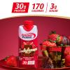 Premier Protein Shake INDULGENCE, White Chocolate Raspberry, 30g Protein, 170 Calories, 3g Sugar, 11 fl oz, 4 Pack (Packaging May Vary)(Chocolate Covered Strawberry)